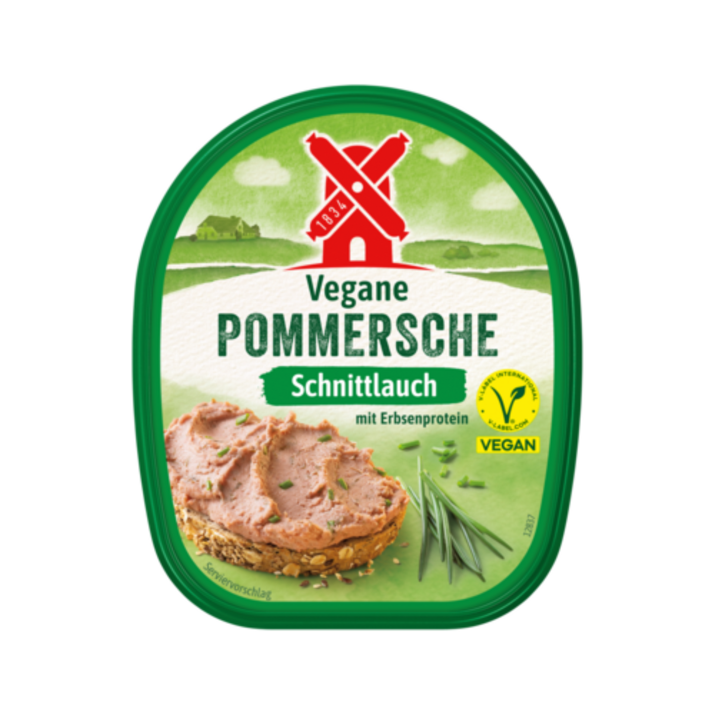 Pommersche Gutsleberwurst mit Schnittlauch 125g