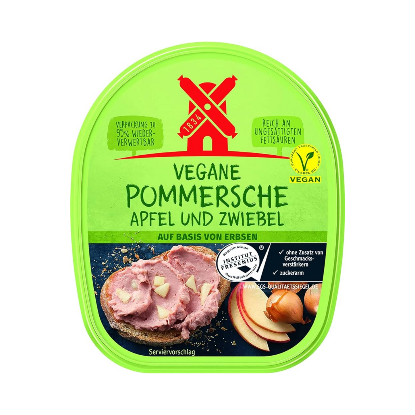 Pommersche Vegane Apfel und Zwiebel 125g