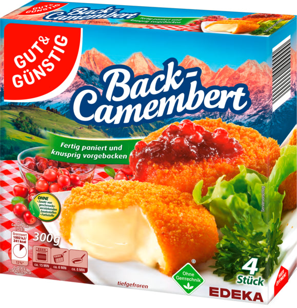 GUT&GÜNSTIG Back-Camembert 4x75g VLOG