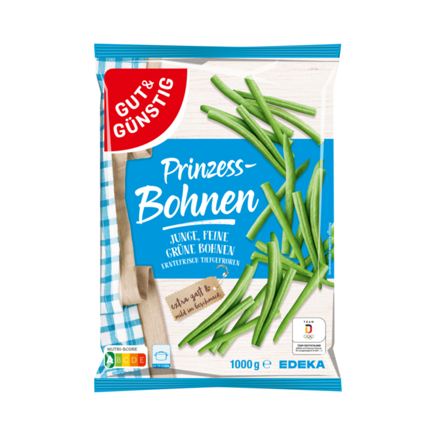 GUT&GÜNSTIG Prinzessbohnen 1000g