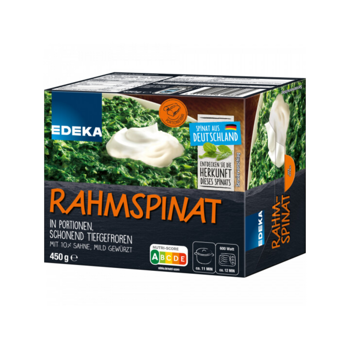 EDEKA Herzstücke Rahmspinat 450g
