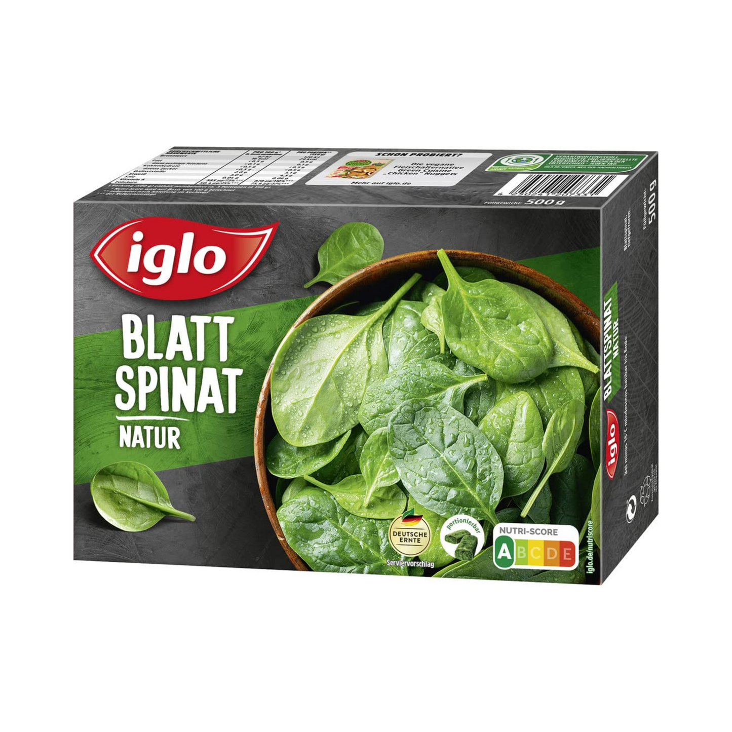 Iglo Blattspinat portionierbar 500g