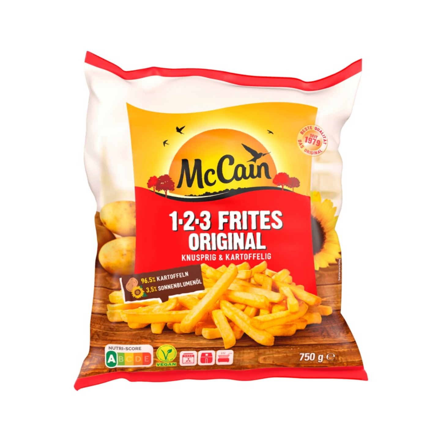 McCain 1.2.3 Frites Original 750g
