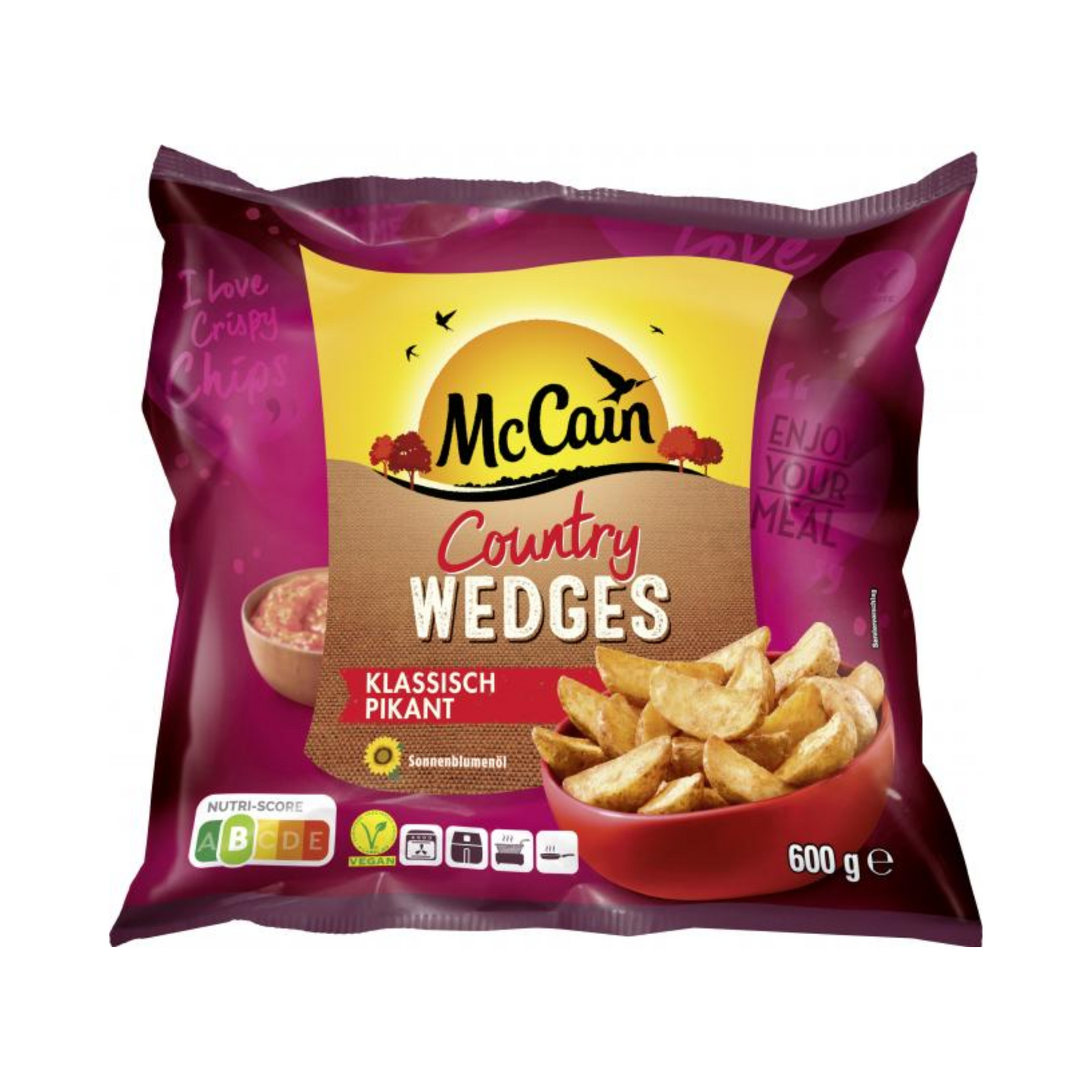 McCain Country Wedges klassisch pikant 600g