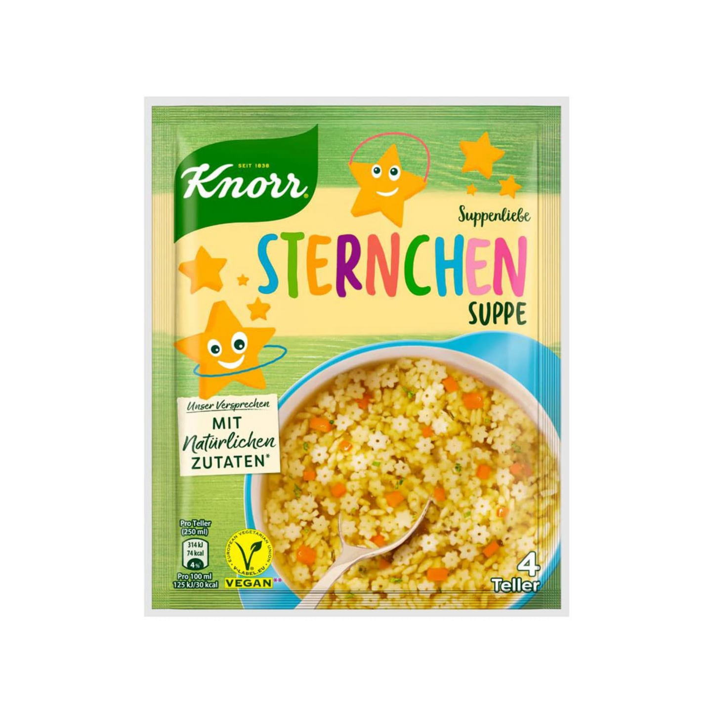 Knorr Suppenliebe Sternchen Suppe für 1l 84g