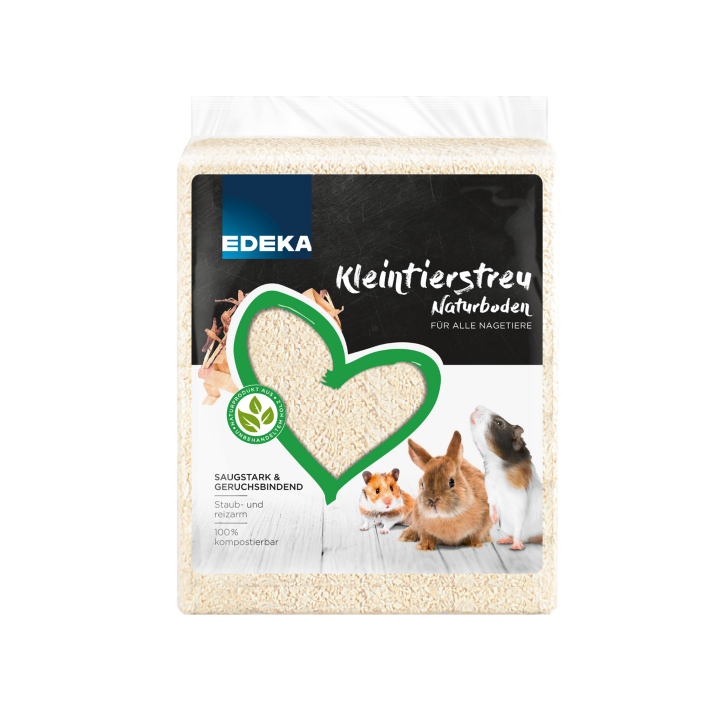 EDEKA Kleintierstreu 60l