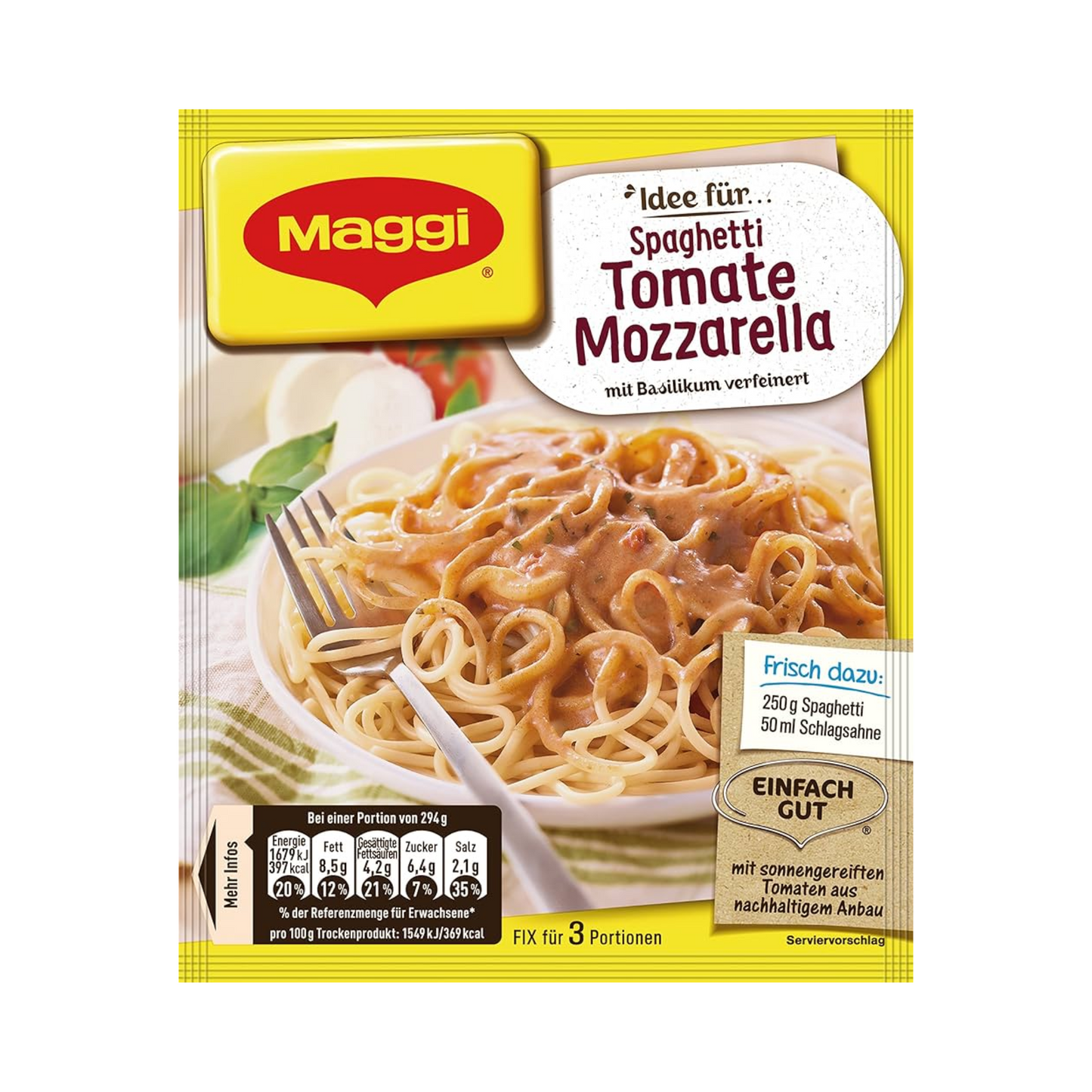 Maggi Fix Spaghetti Tomate Mozzarella 40g