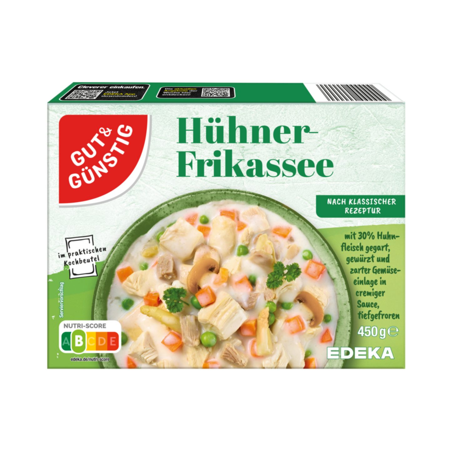 GUT&GÜNSTIG Hühnerfrikassee 450g
