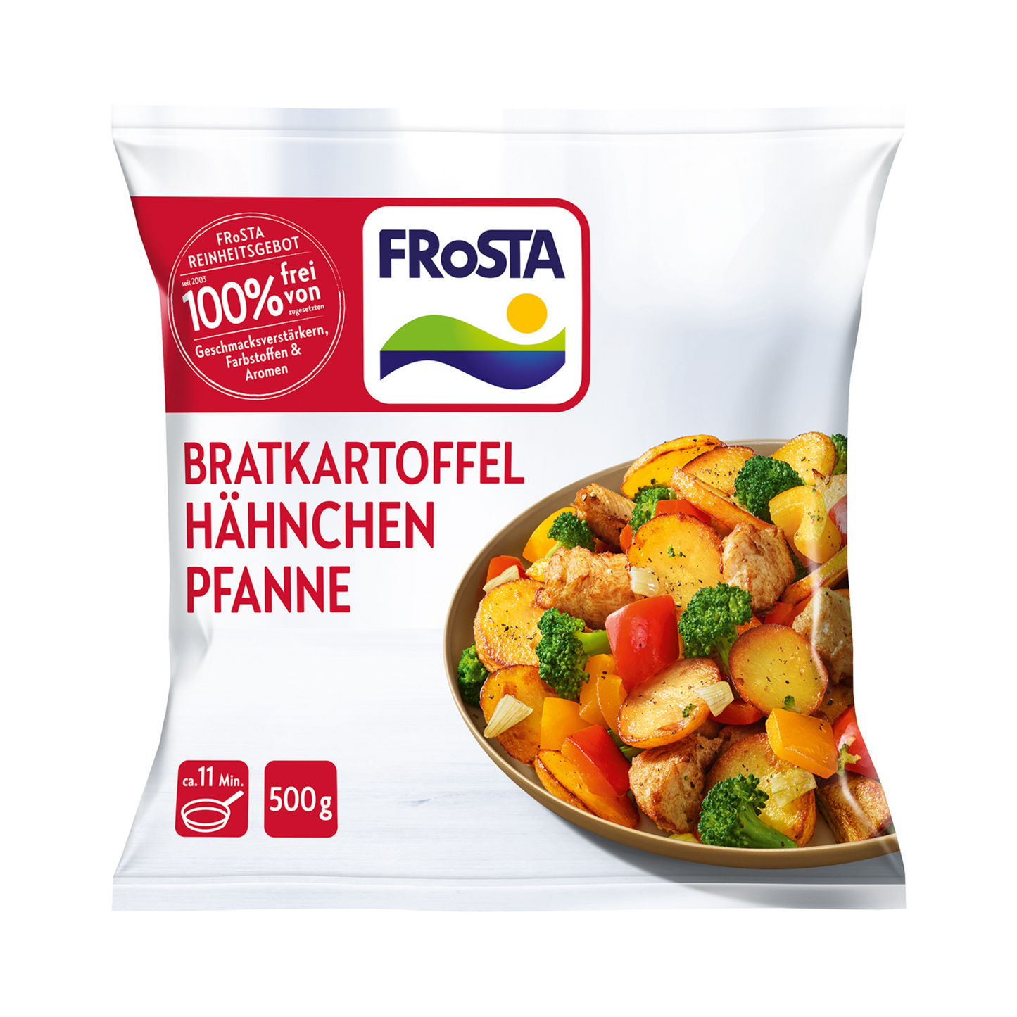 Frosta Bratkartoffel /Hähnchen Pfanne 500g