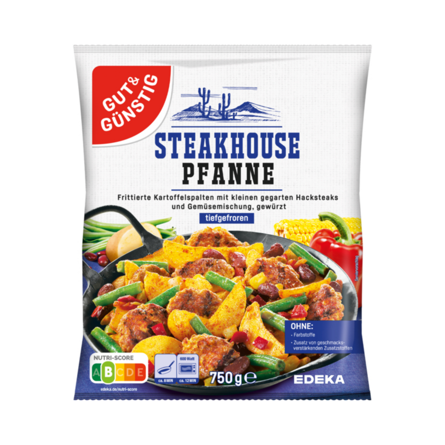 GUT&GÜNSTIG Steakhouse-Pfanne 750g