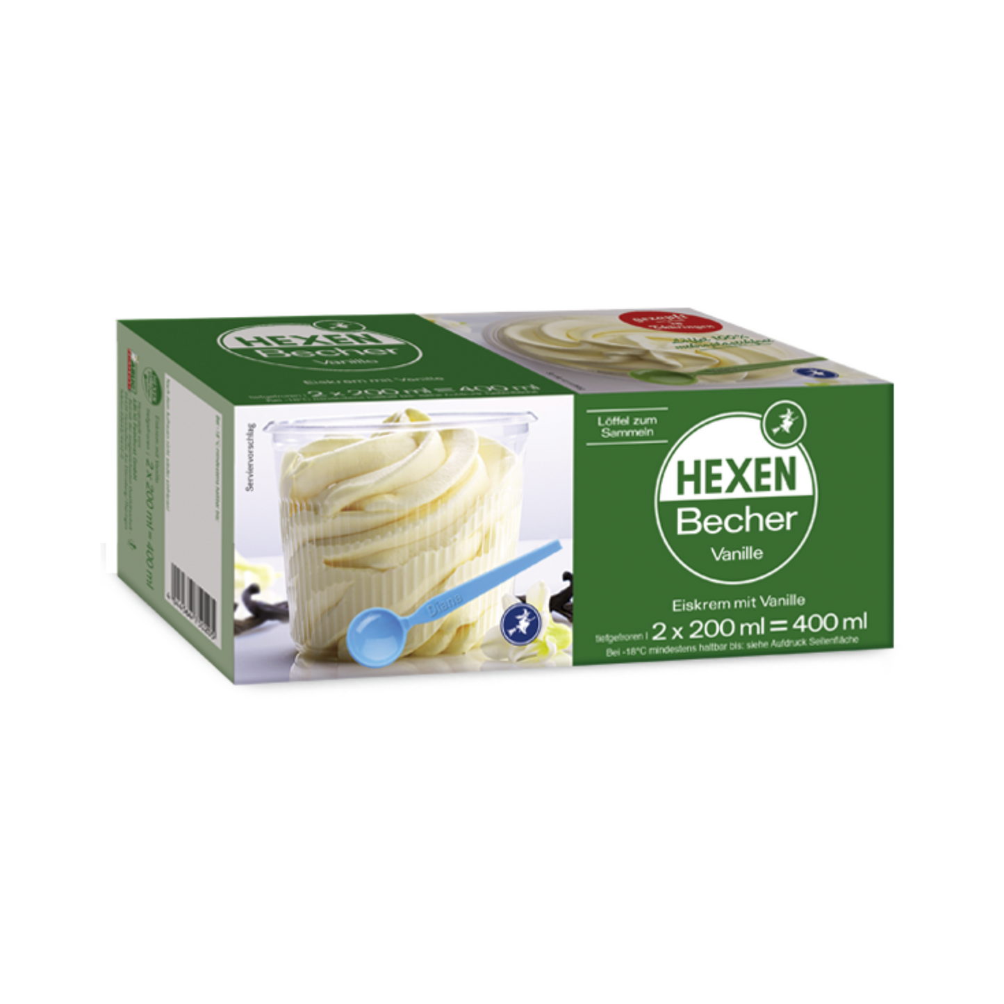 HEXEN-EIS Hexenbecher Vanille 2x200ml