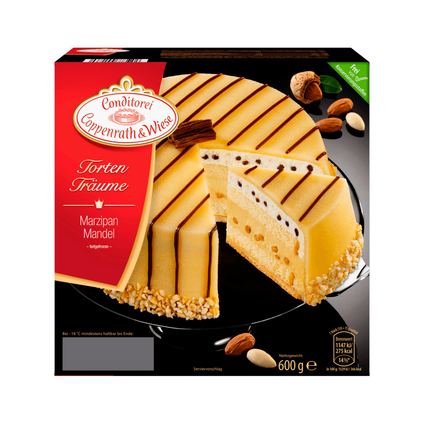Coppenrath&Wiese Marzipan Mandel Torte 600g