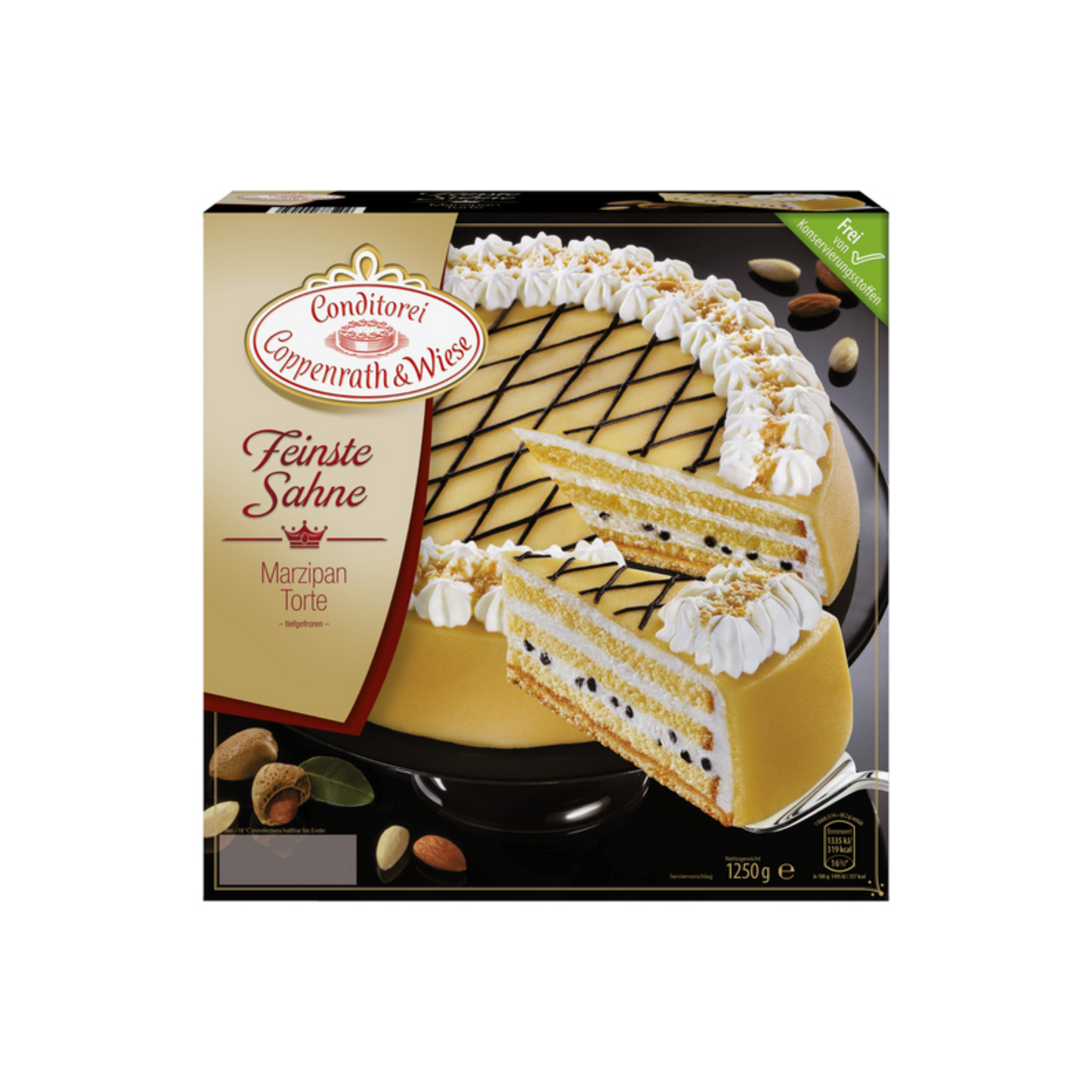 Coppenrath&Wiese feinste Sahne Marzipan Torte 1250g