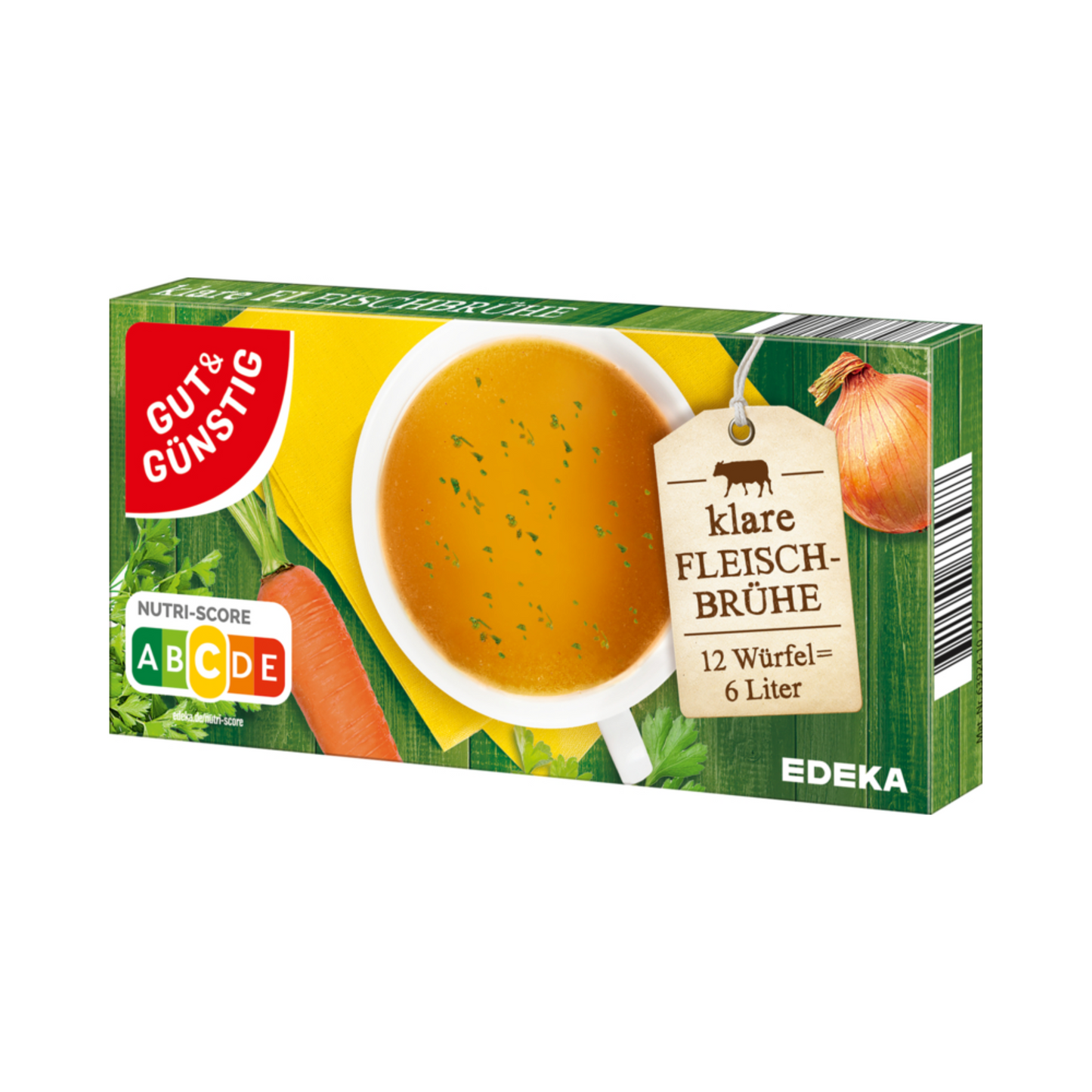 GUT&GÜNSTIG Fleischbrühwürfel 120g