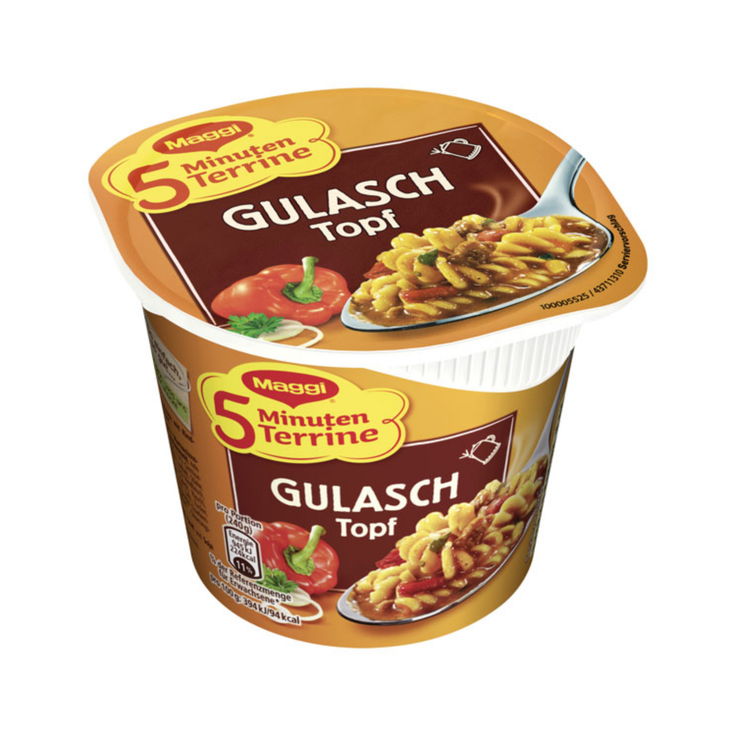 Maggi 5 Minuten Terrine Gulaschtopf 57g