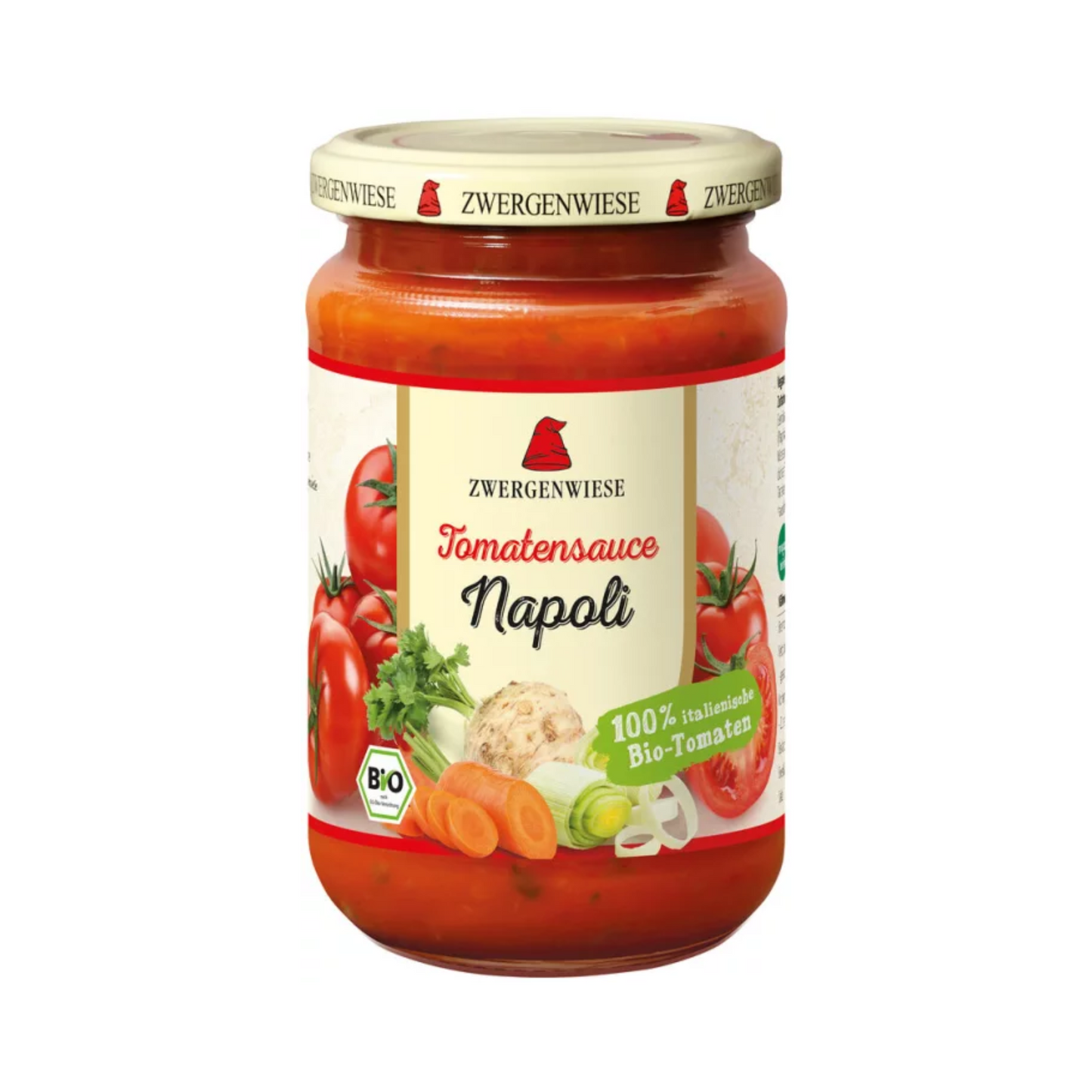 Bio Zwergenwiese Tomatensauce Napoli 340ml