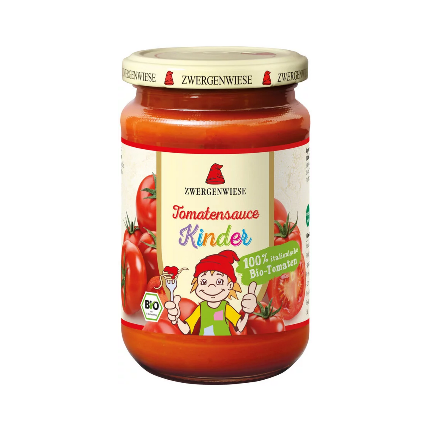 Bio Zwergenwiese Kinder Tomatensauce 340ml