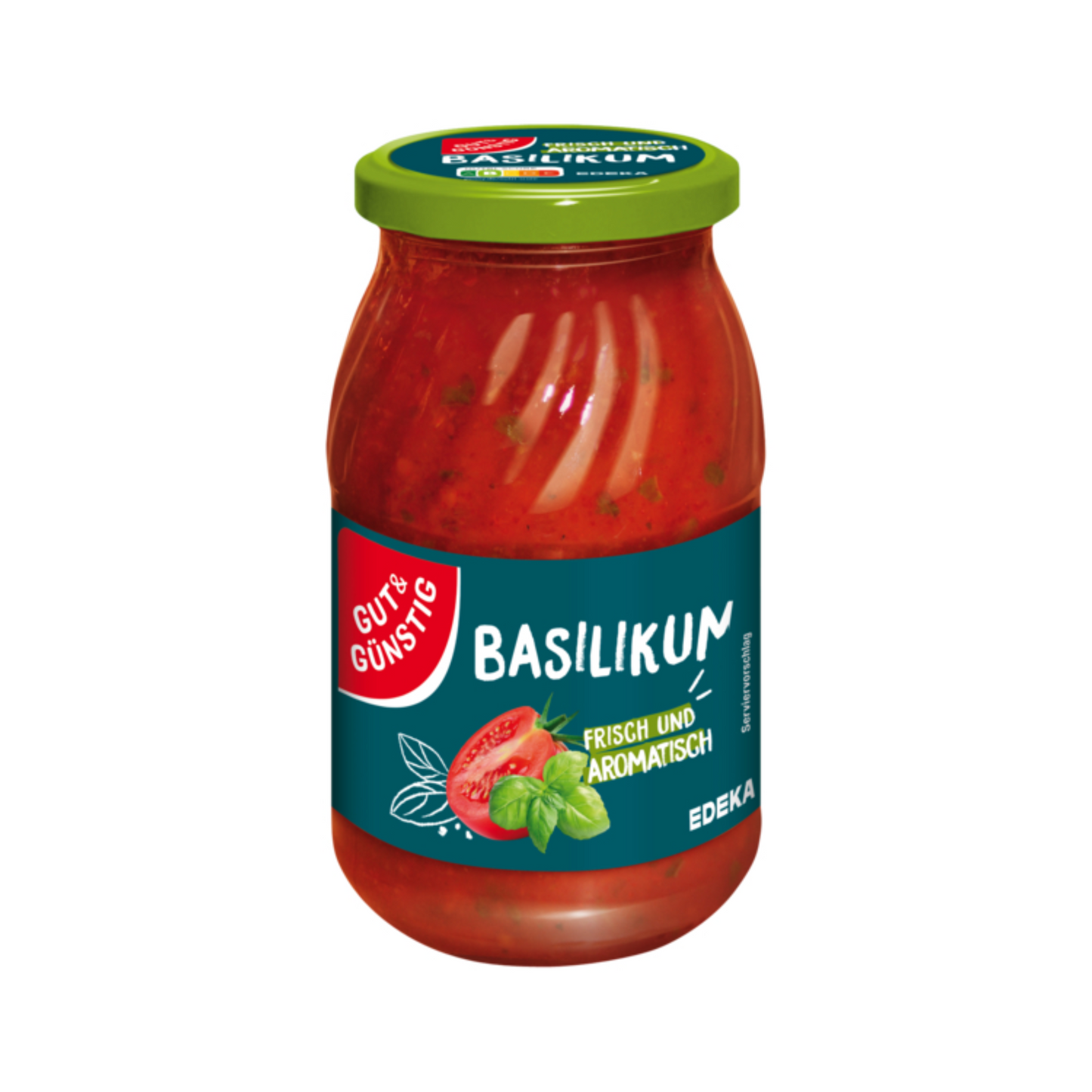GUT&GÜNSTIG Soße Basilikum 420g