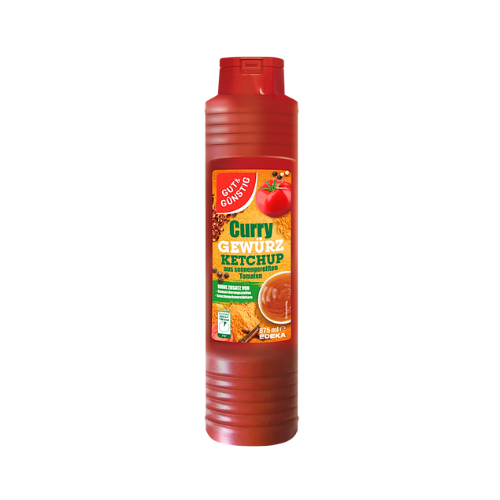 GUT&GÜNSTIG Curry-Gewürz-Ketchup 875ml