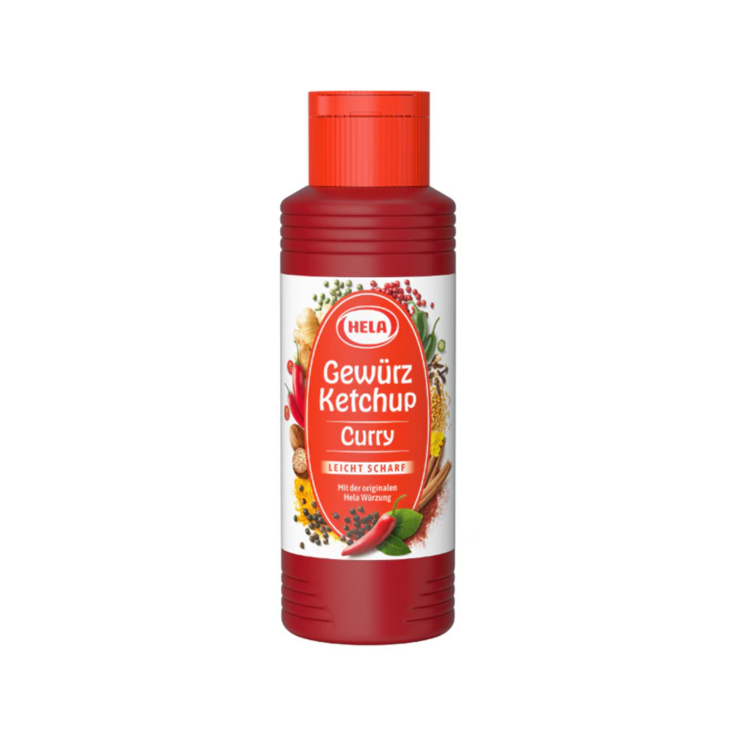 Hela Gewürz Ketchup Curry leicht scharf 300ml