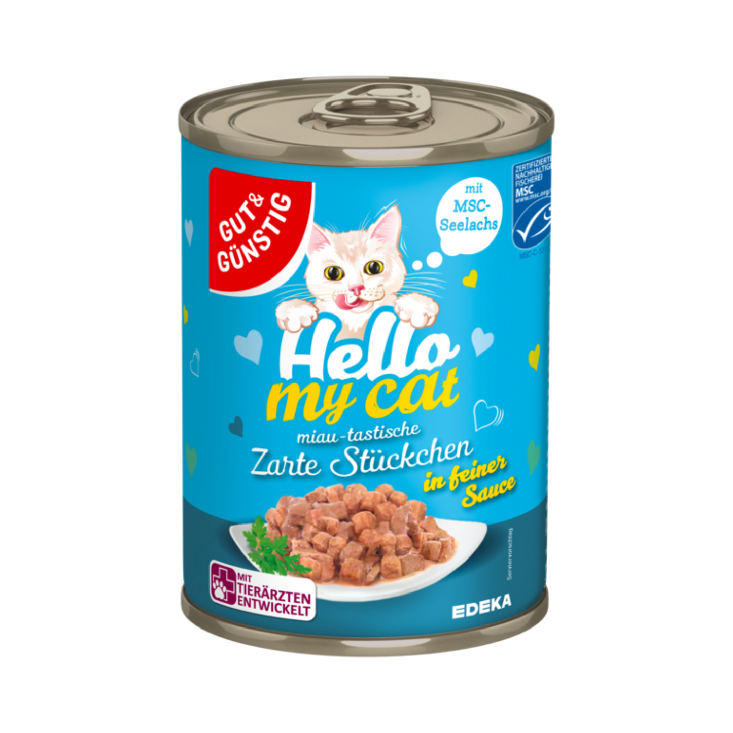 MSC GUT&GÜNSTIG Zarte Stückchen mit Seelachs 415g