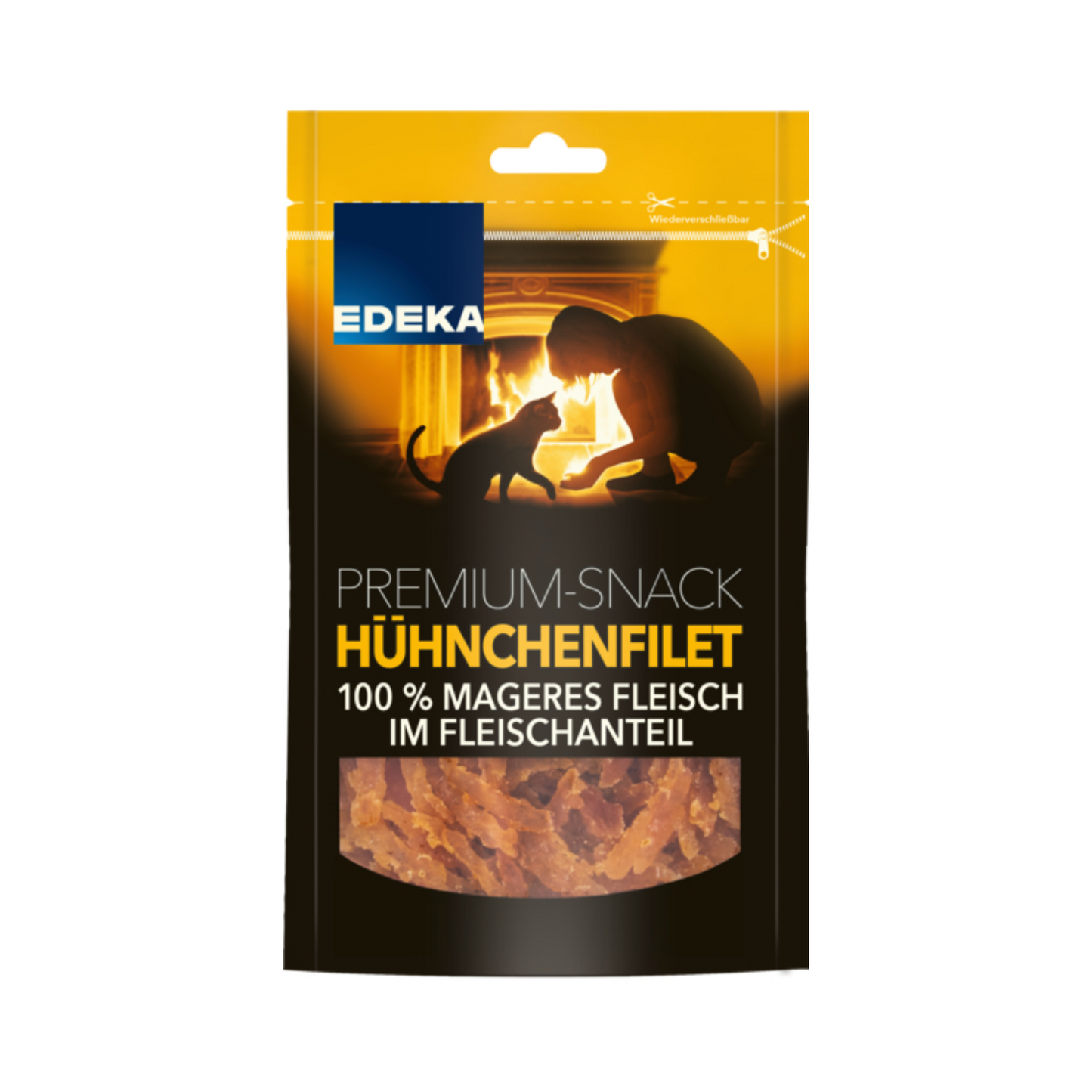 EDEKA Herzstücke Hühnchenfilet für Katzen 50g