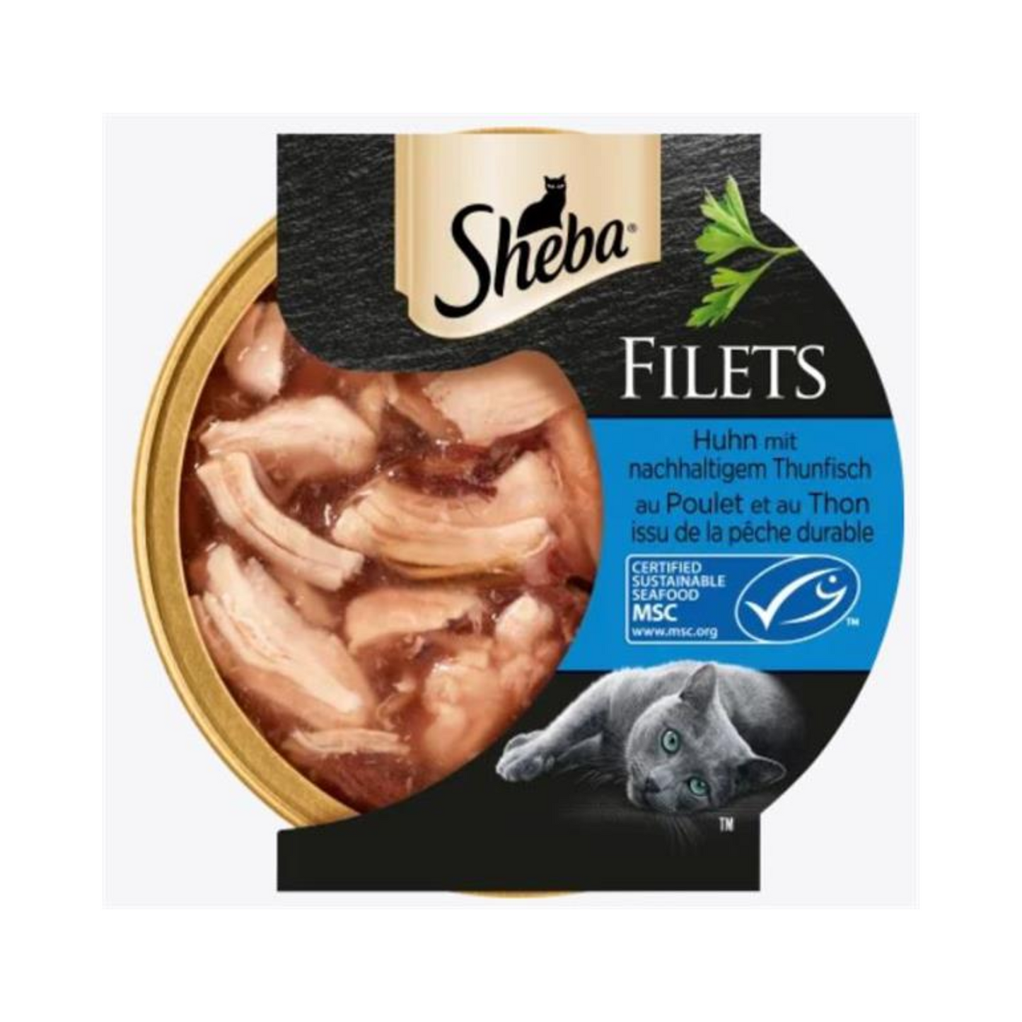 MSC Sheba Filets Huhn mit Thunfisch in Sauce 60g