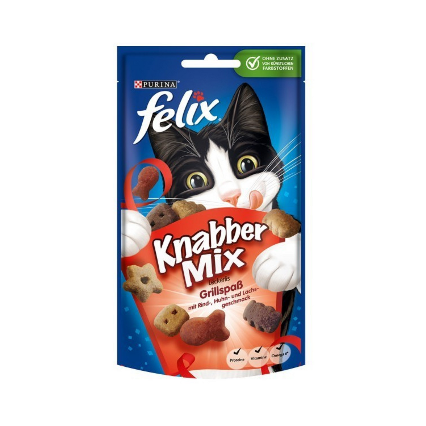 Felix Knabbermix Grillspaß Katzensnacks 60g