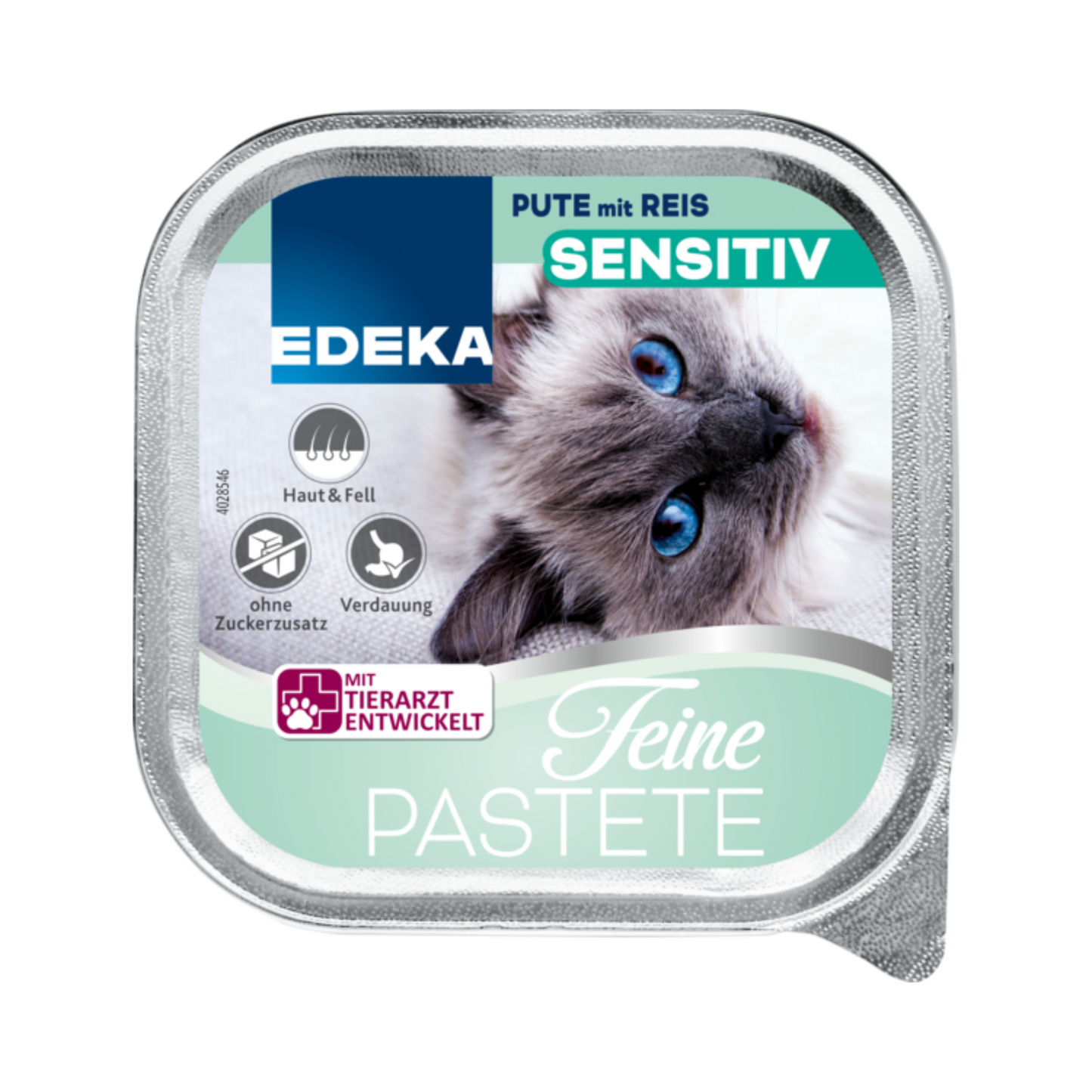 EDEKA Herzstücke Feine Pastete Sensitive mit Pute und Reis 100g
