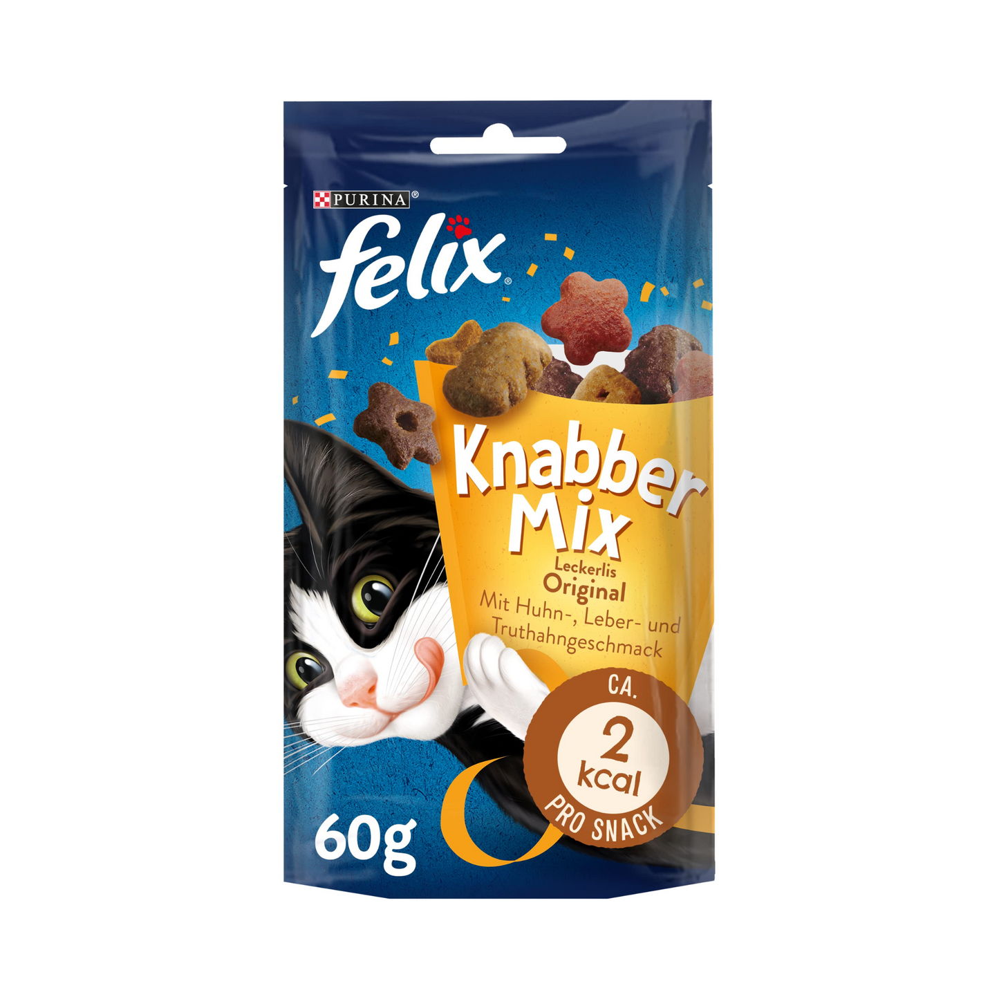 Felix Knabbermix Original Katzensnacks 60g
