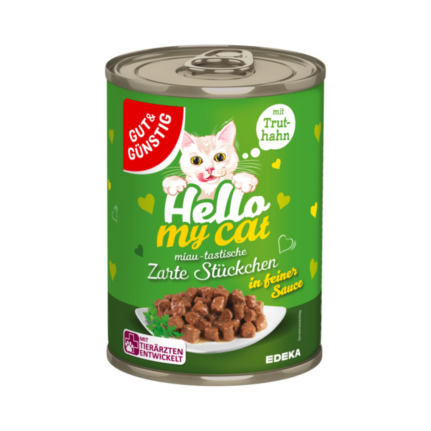 GUT&GÜNSTIG Zarte Stückchen mit Truthahn 415g