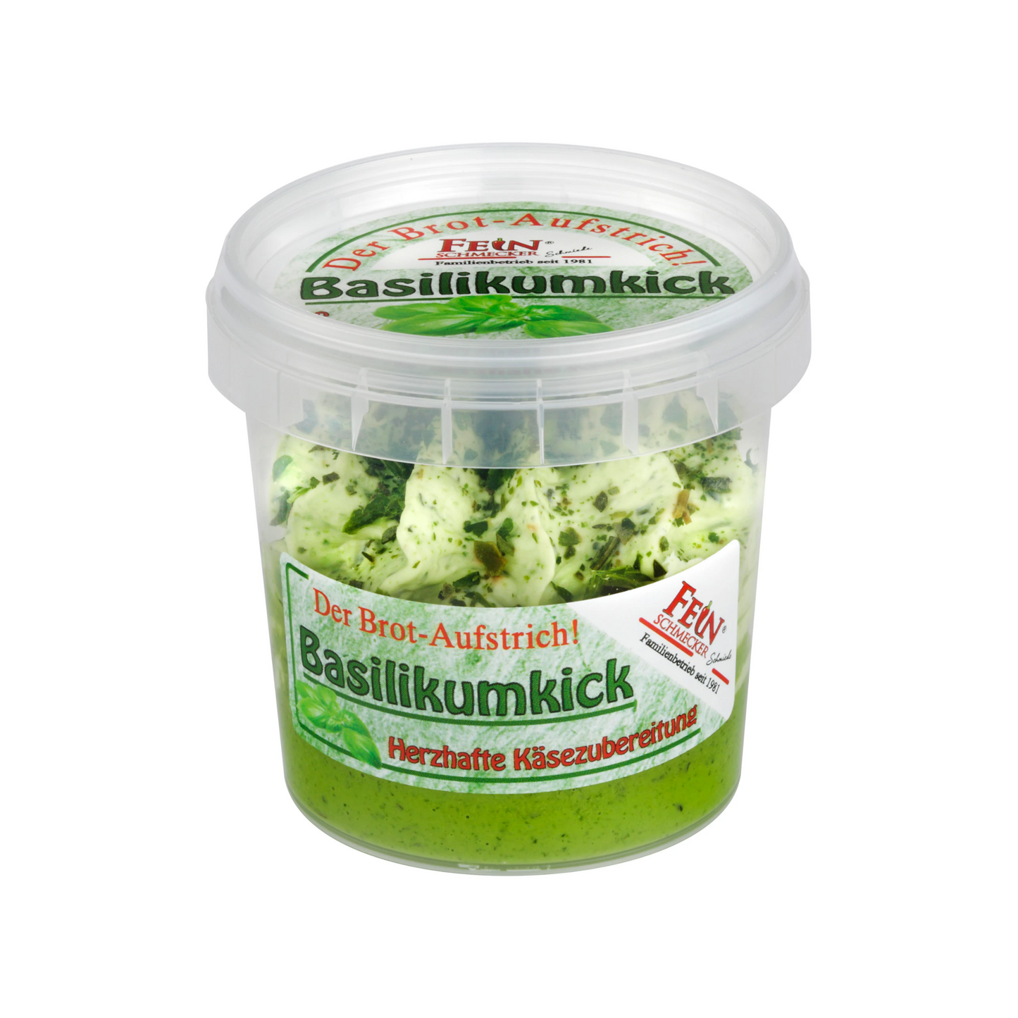 Feinschmeckerschmiede Basilikum-Kick 40% 100g