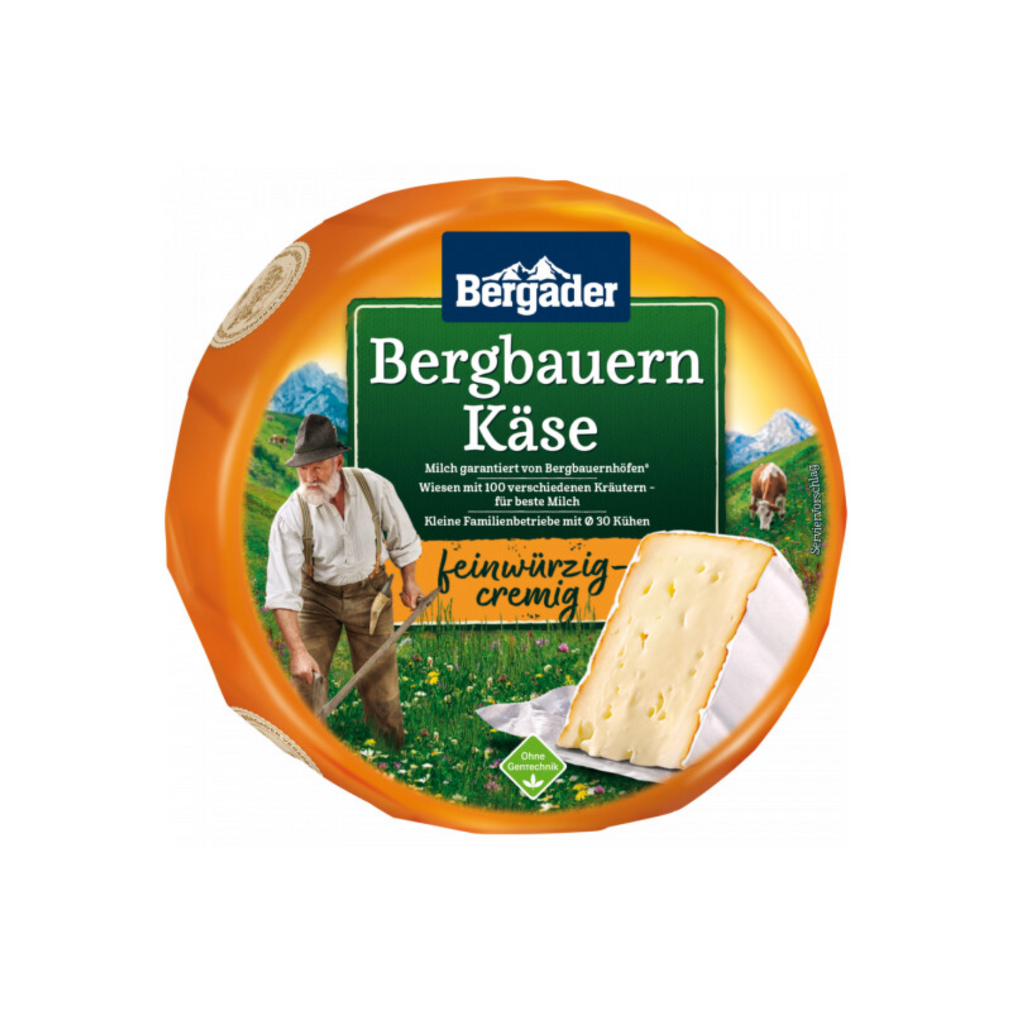 Bergbauern Käse fein würzig 51% 300g