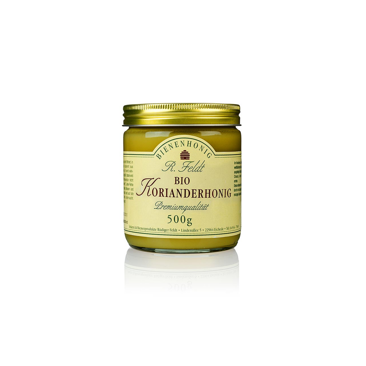 Bio Feldt Korianderhonig 500g