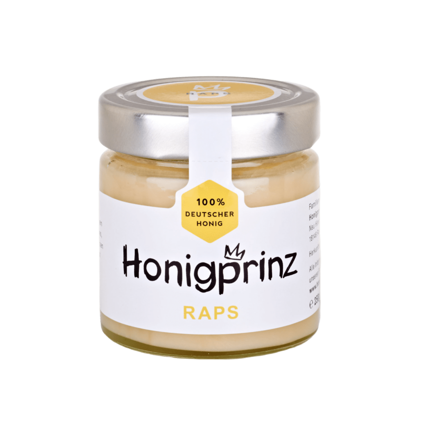 Honigprinz Deutscher Rapshonig 250g