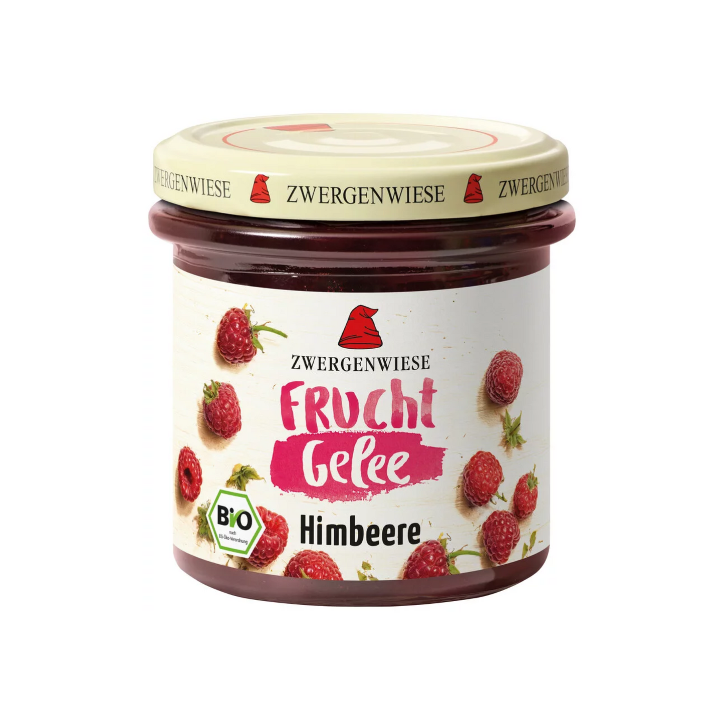 Bio Zwergenwiese Fruchtgelee Himbeere 160g