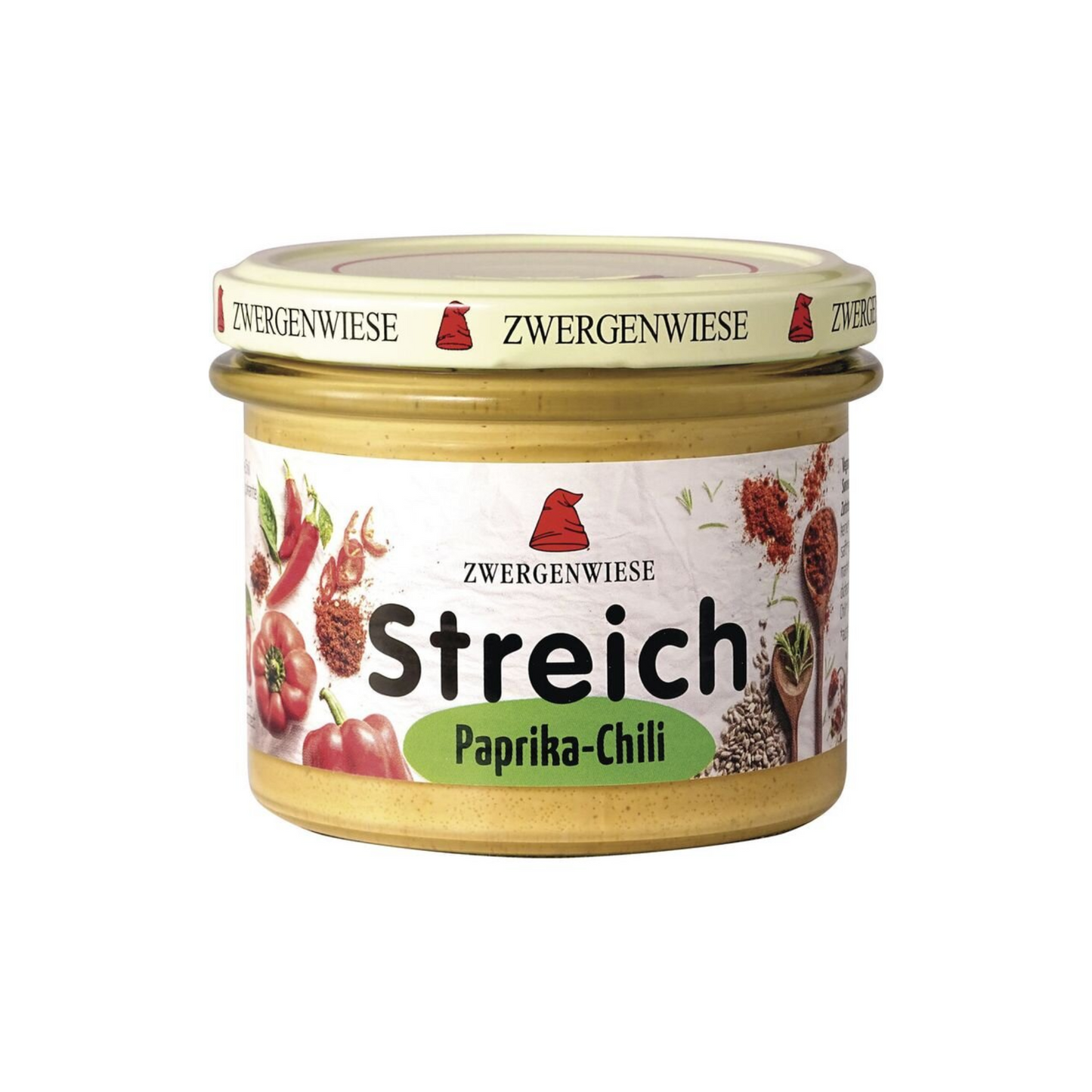 Bio Zwergenwiese Streich Paprika-Chili glutenfrei 180g