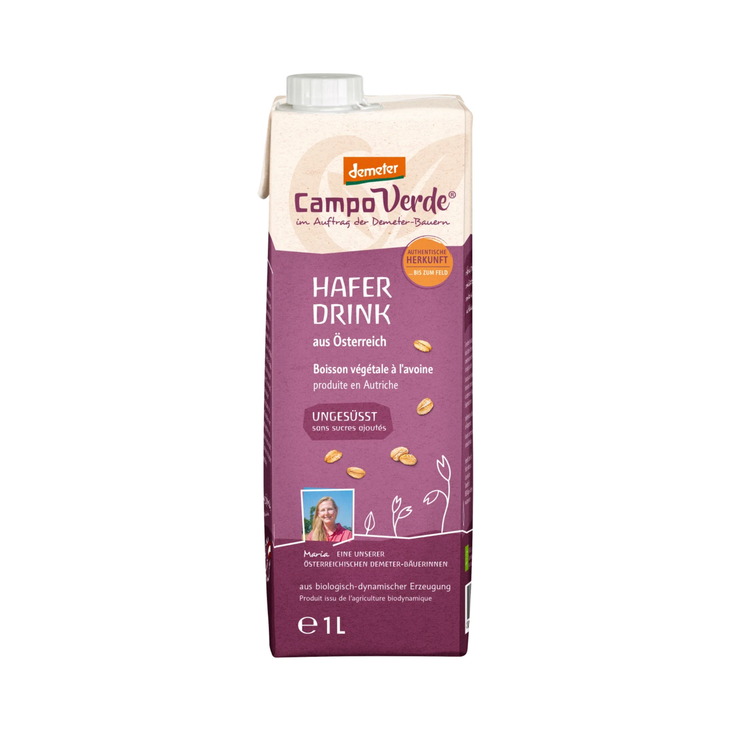 Demeter Campo Verde Haferdrink 1l