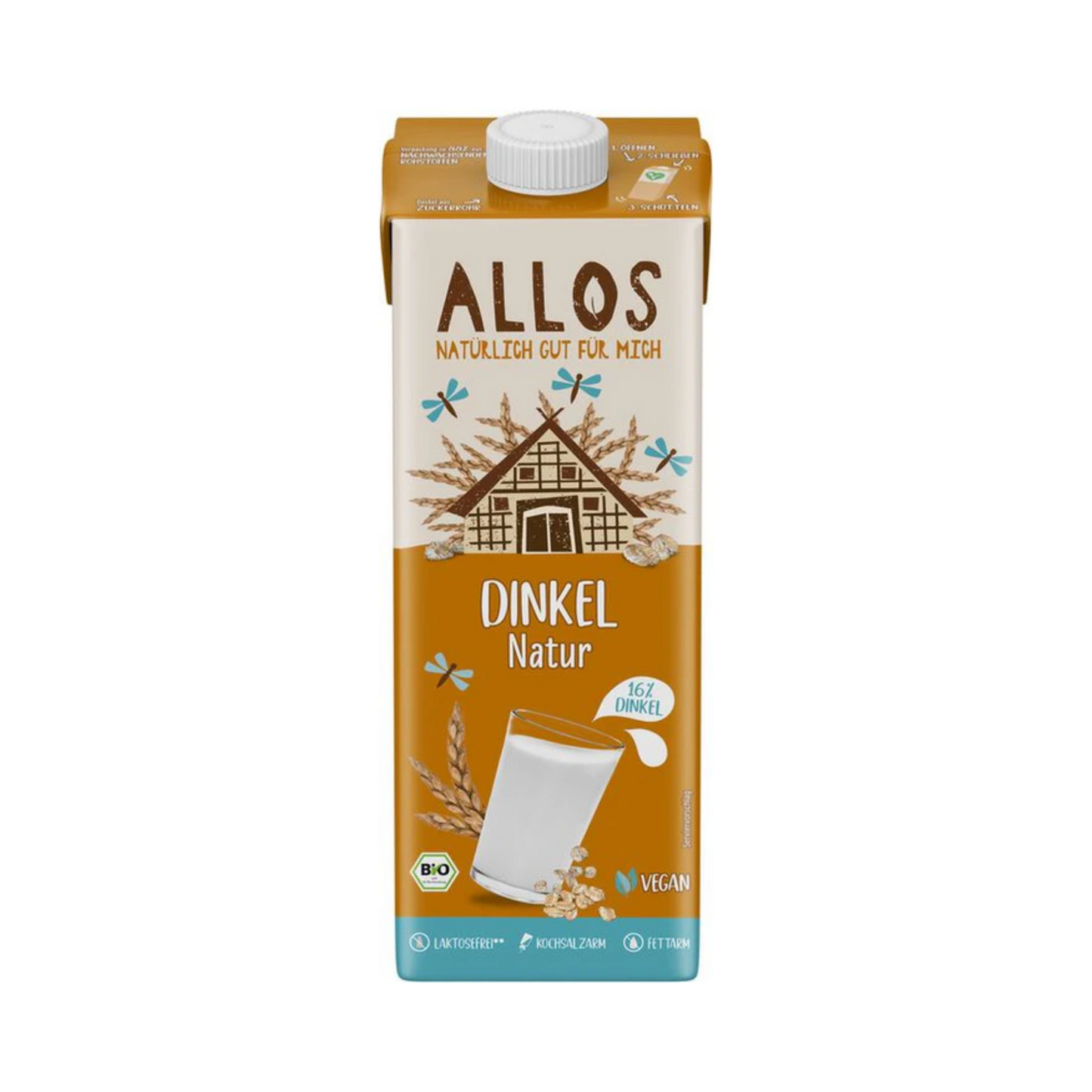 Bio Allos Dinkel-Drink naturell 1l