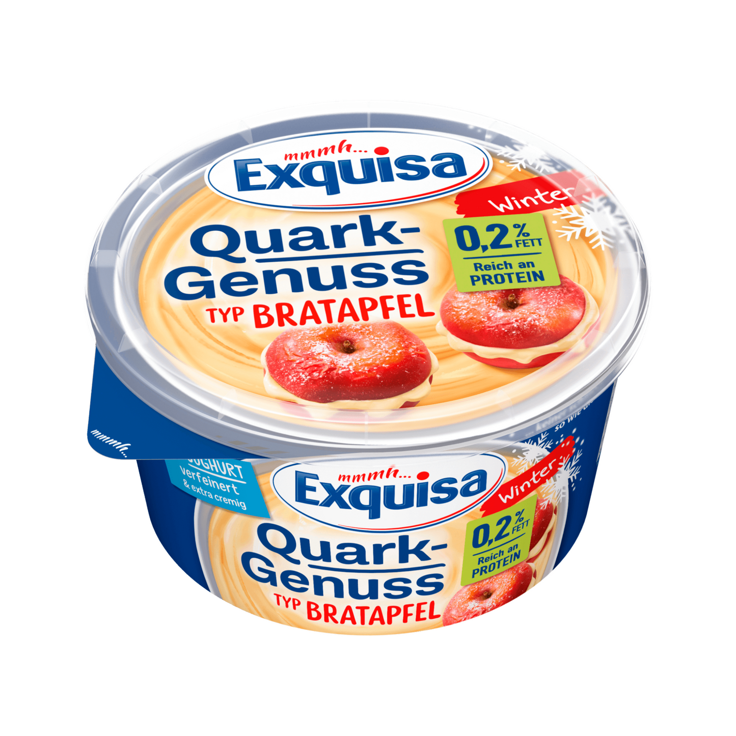 Exquisa Fruchtquark Bratapfel 0,2%500g
