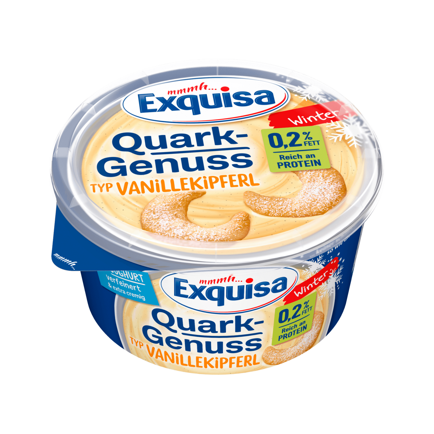 Exquisa Fruchtquark Vanillekipferl 500g