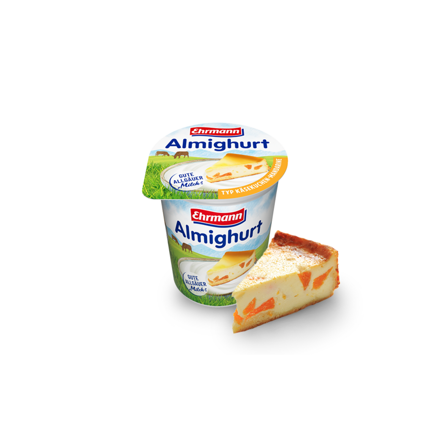 Almighurt Käsekuchen Mandarine 150g