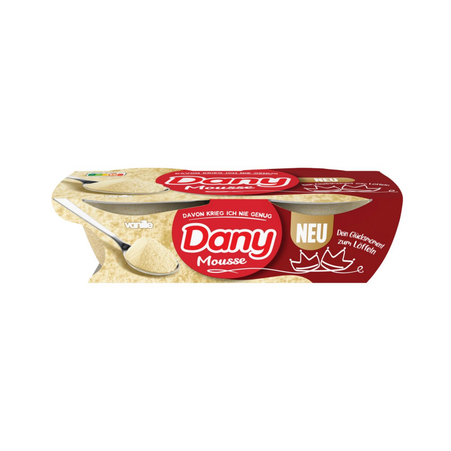 Dany Mousse Vanille 2x60g