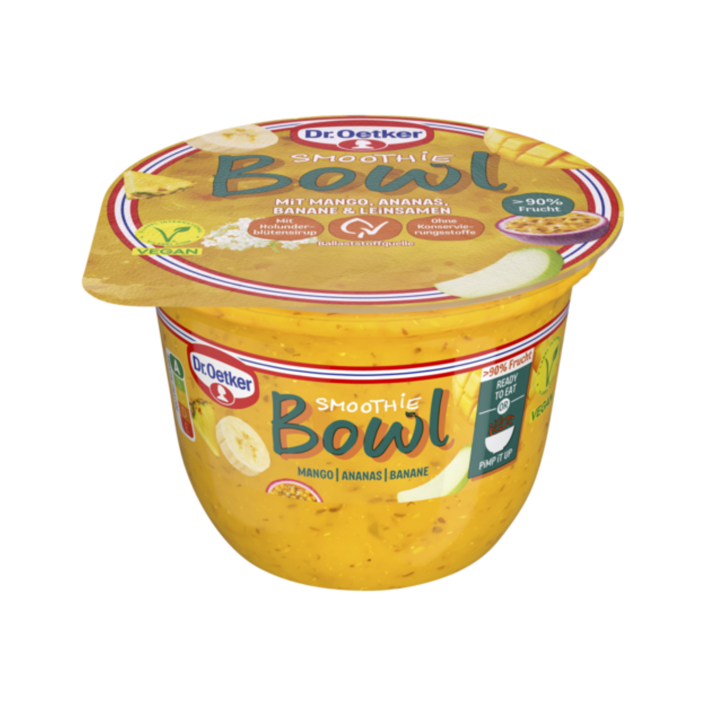 Dr.Oetker Smoothie Bowl Mango-Ananas-Banane 200g