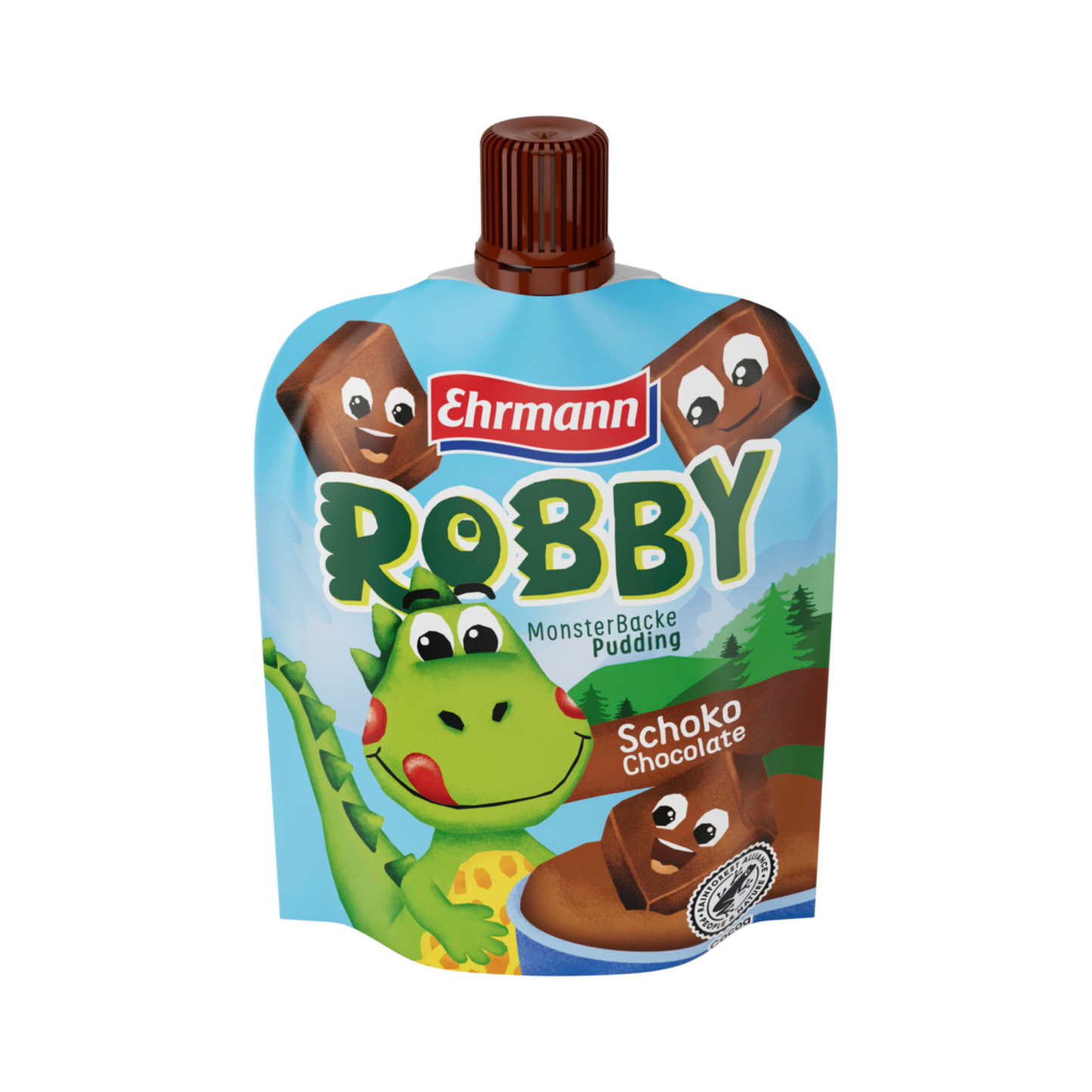 Robby Monster Backe Pudding Schoko 90g
