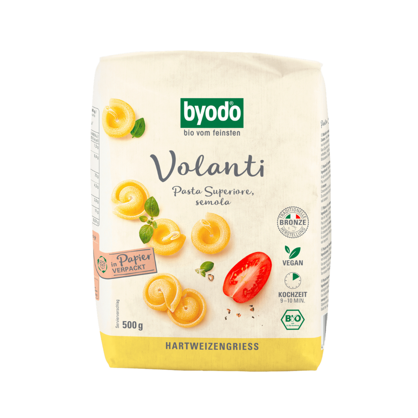 Bio Byodo Volanti semola 500g