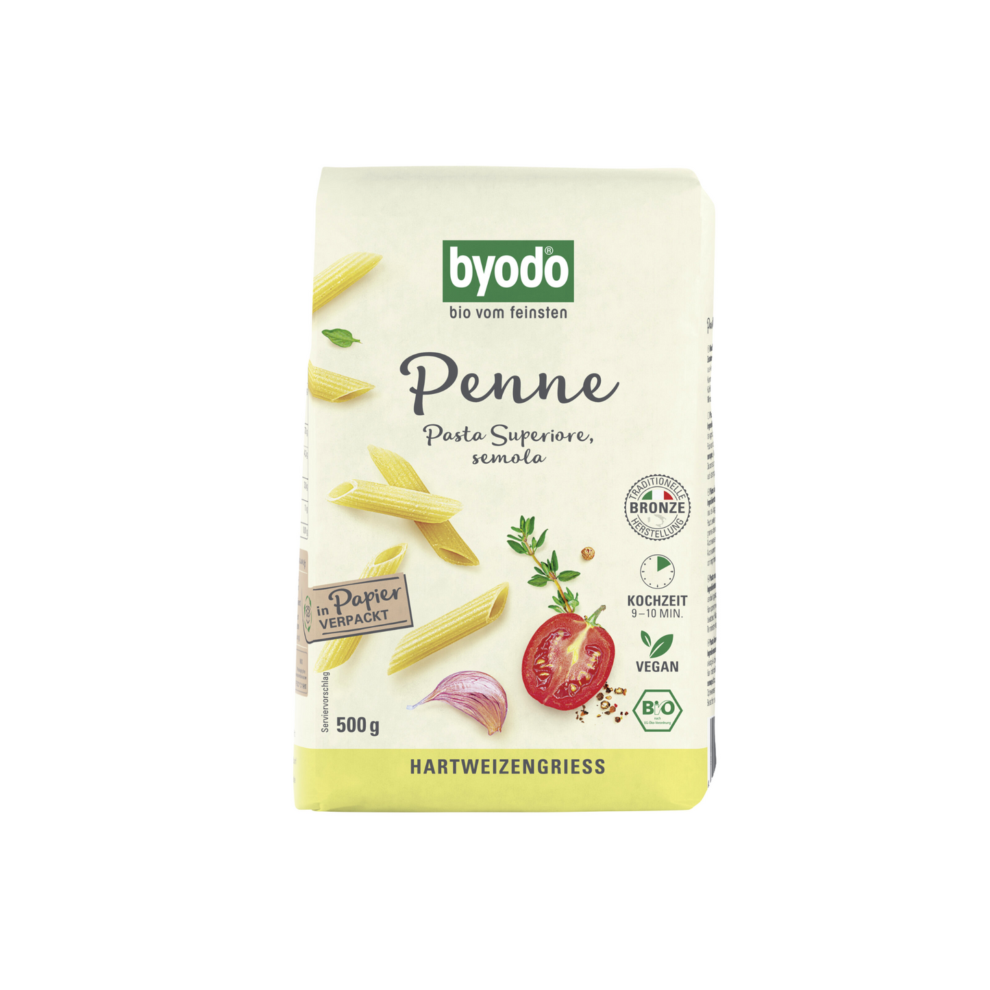 Bio Byodo Penne semola 500g