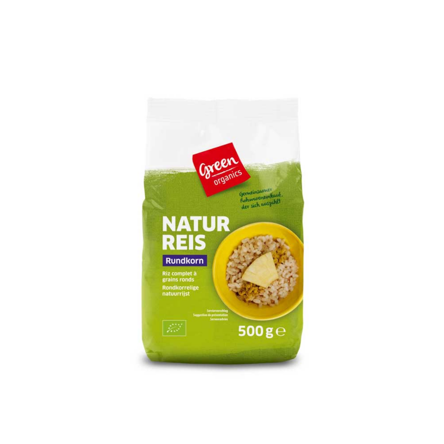 Bio Grell Naturreis Rundkorn 500g