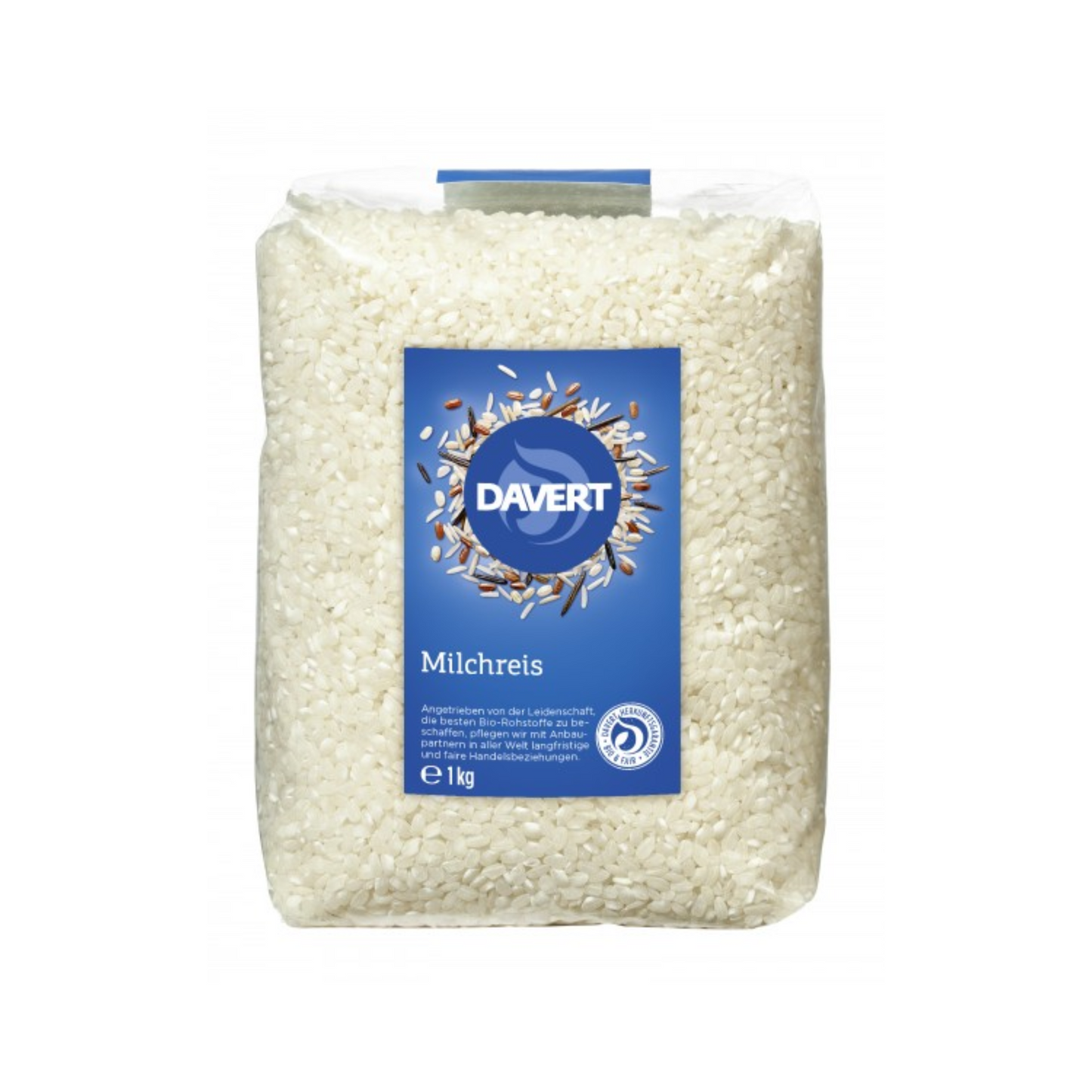 Bio Davert Milchreis 1kg