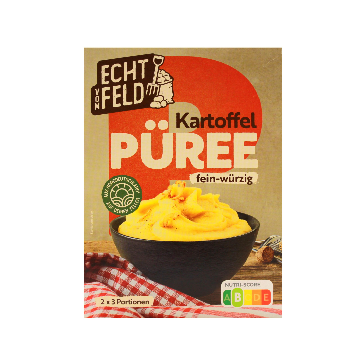 Echt vom Feld Kartoffelpüree fein-würzig 150g